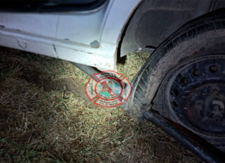 Grave siniestro vial en Ruta 39: un camión perdió su carga y dañó un automóvil