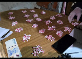 Incautan droga y un arma en allanamiento