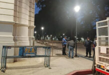 Fuerte operativo de seguridad en Diputados por el tratamiento de la reforma previsional