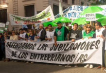 La Multisectorial vuelve a marchar en Paraná contra la reforma previsional