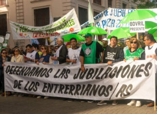 La Multisectorial vuelve a marchar en Paraná contra la reforma previsional