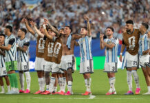 Argentina llegó con demora a Atlanta y prepara el duelo de octavos ante Egipto