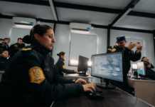 Frigerio inauguró un nuevo centro de monitoreo y obras para la Policía en Concordia