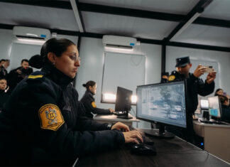 Frigerio inauguró un nuevo centro de monitoreo y obras para la Policía en Concordia