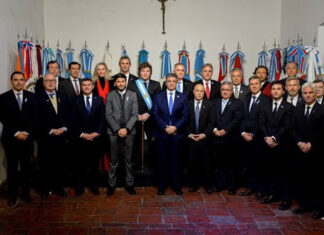 Milei busca recomponer el vínculo con las provincias en la vigilia por el Día de la Independencia