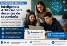 La FCyT ofrecerá una capacitación gratuita en Inteligencia Artificial para docentes de secundaria