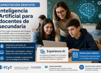 La FCyT ofrecerá una capacitación gratuita en Inteligencia Artificial para docentes de secundaria