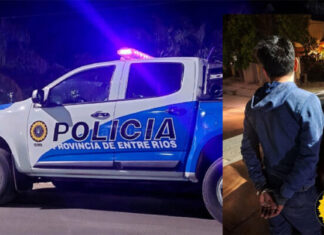 Detuvieron a un ladrón que intentó esconderse en un contenedor de basura