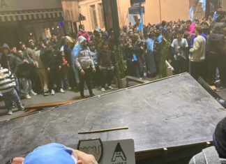 Festejos empañados por disturbios