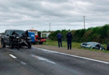 Murió un remisero tras un violento choque en la Autovía 14
