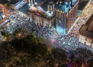 Operativo especial de seguridad por la final del Mundial en Plaza Ramírez