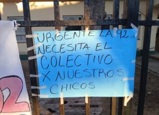 Provincia aún no define el transporte para alumnos de la Escuela Nº 92