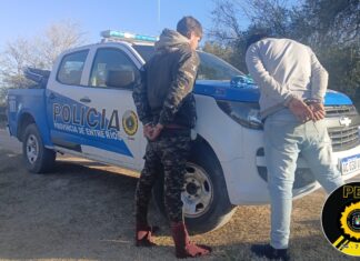 Recuperan una moto robada y detienen a dos sospechosos