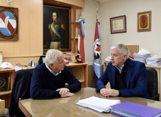 Lauritto y el rector de la UNER fortalecen la agenda conjunta
