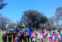 C.U.C.U. Rugby Infantil: encuentro en Colón