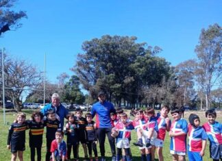 C.U.C.U. Rugby Infantil: encuentro en Colón