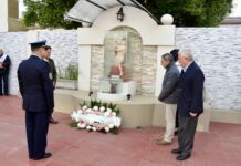 Homenajearon a policías entrerrianos caídos en cumplimiento del deber