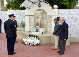 Homenajearon a policías entrerrianos caídos en cumplimiento del deber