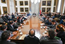 Frigerio reunió a intendentes para coordinar acciones ante El Niño