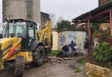 Repararon una cañería de agua en el Barrio 48 Viviendas