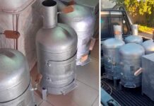 Con materiales reciclados, estudiantes de Colón fabrican salamandras para donar