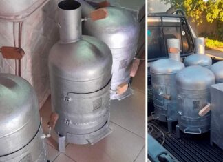 Con materiales reciclados, estudiantes de Colón fabrican salamandras para donar