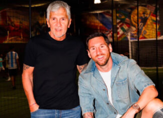 Lionel Messi despidió a su padre con un emotivo mensaje