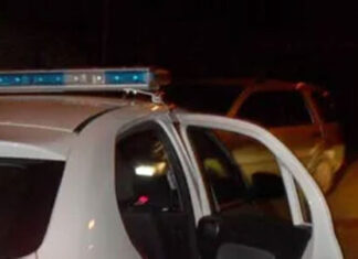 Tres menores fueron interceptados dentro de una vivienda deshabitada