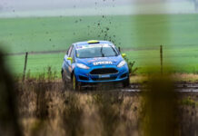 El mal clima fue protagonista en el inicio de la cuarta fecha del Rally Entrerriano RUS