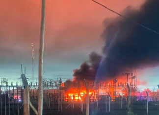 Incendio en una central eléctrica provocó un apagón en La Plata y alrededores