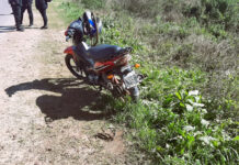 Una motocicleta atropelló a una mujer y a un niño en avenida Frondizzi