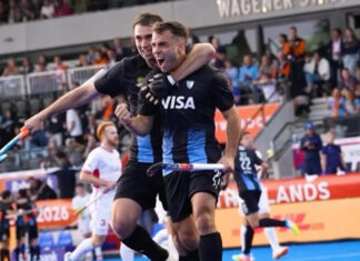 Los Leones vencieron a India y avanzaron a las semifinales del Mundial