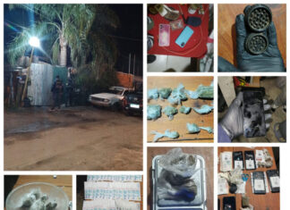 Allanamiento en Villaguay por una investigación por venta de drogas