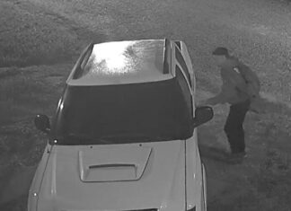 Intentó robar una camioneta, pero la alarma lo hizo escapar