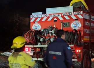 Principio de incendio en una panadería fue controlado por Bomberos