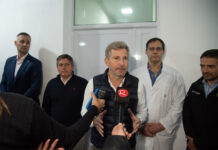 Frigerio entregó ambulancias y habilitó obras en hospitales de Basavilbaso y Rosario del Tala