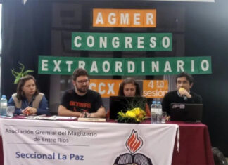AGMER profundiza el plan de lucha y reclama la reapertura de la paritaria salarial