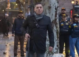 Piden explicaciones por agentes de civil durante la protesta frente al Congreso