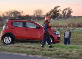 Accidente en la Ruta 39: operativo en Villa Horacio