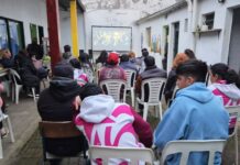 “Cine y Comunidad” llegó a dos escuelas municipales