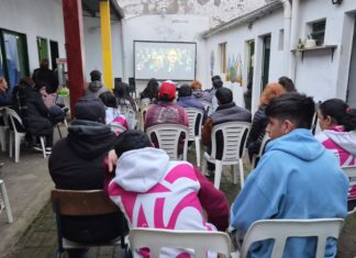 “Cine y Comunidad” llegó a dos escuelas municipales