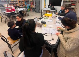Salud municipal realizó controles en escuelas y capacitaciones sobre primeros auxilios