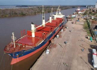 El puerto uruguayense se prepara para recibir al African Quail
