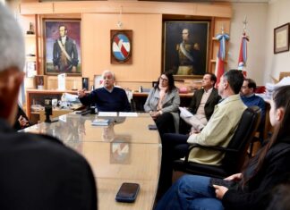 Lauritto anunció una nueva toma de agua y obras en seis espacios públicos