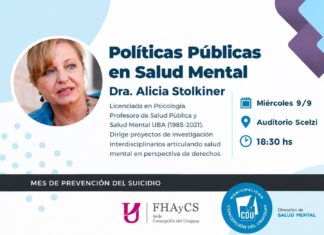 Septiembre Amarillo: Alicia Stolkiner llega a la ciudad tras recibir el Premio Konex
