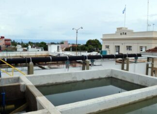 Se realiza un corte programado de agua potable por trabajos en la Toma de Agua