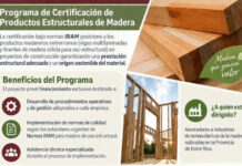Convocan a certificar productos estructurales de madera