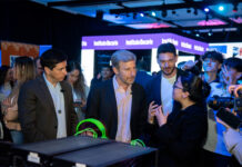 Frigerio presentó EntrerrianIA durante la segunda edición de Campus Party