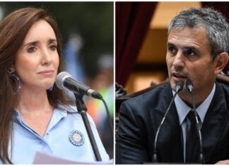 Villarruel respondió a las críticas de Menem con un meme de Maradona