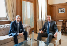 Frigerio y Santilli analizaron la agenda entre Nación y Entre Ríos